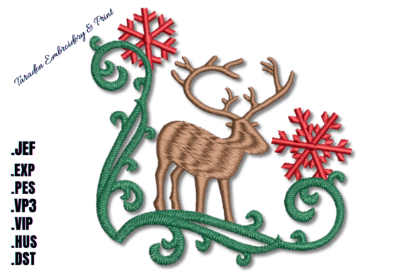 A Designer's Review of Reindeer and Snowflakes for Boutique Sweatshirts