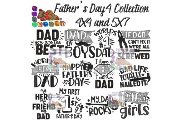 A Heartfelt Embroidery Collection for Father’s Day Gifts