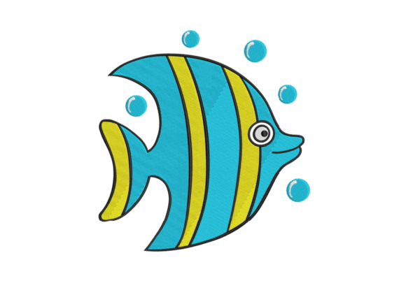 A Vibrant Tropical Fish for Holiday Handmade Collections