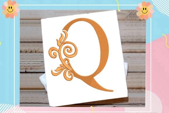 An Embroidery Designer's Review of the Beautiful Letter Q Monogram