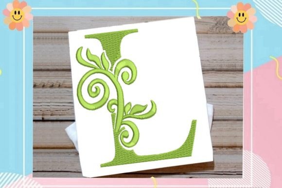 Beautiful Letter L Monogram: A Designer's Review for Boutique Apparel