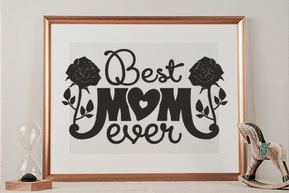 Best Mom Ever Embroidery: A Mother's Day Classic