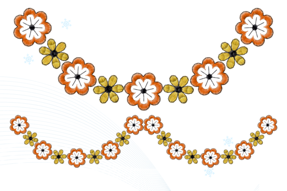 Blossom Border: A Seasonal Embroidery Design Review