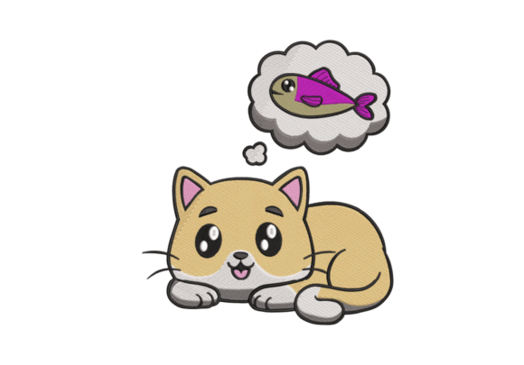Putting the Dreamy Cat Embroidery Design to the Test