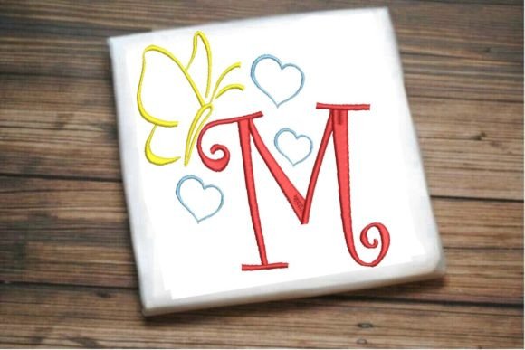 Review: The M Letter Love Butterfly Monogram for Craft Fair Sales