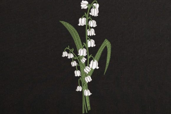 Spring Flowers Lilies of the Valley Embroidery Review