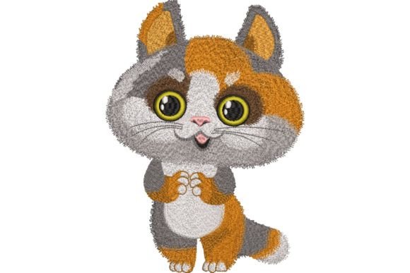 The Perfect Gift Embroidery: Cute Fluffy Kitten Review